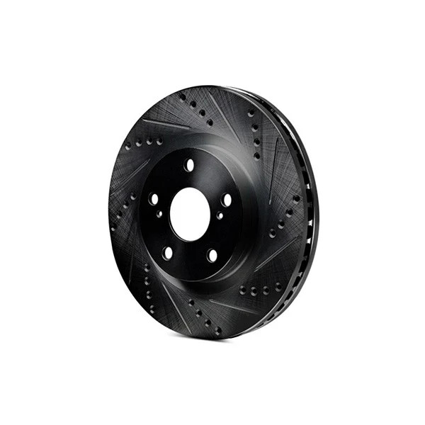 For Chevy Silverado 2500 00-03 Brake Rotor eLINE Drilled & Slotted 1-Piece Front