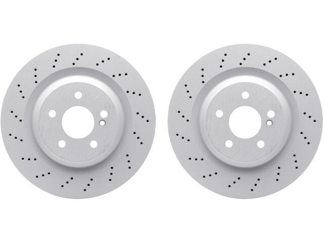 Rear Brake Rotor Set 94HKWBN69 for SL55 AMG SL600 SL63 SL65 2003 2004 2005 2006