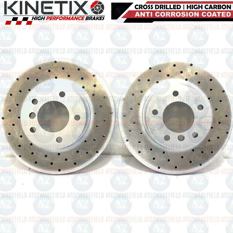 FOR BMW 420d F32 F33 F36 FRONT REAR DRILLED BRAKE DISCS PADS SENSORS 312mm 300mm gallery