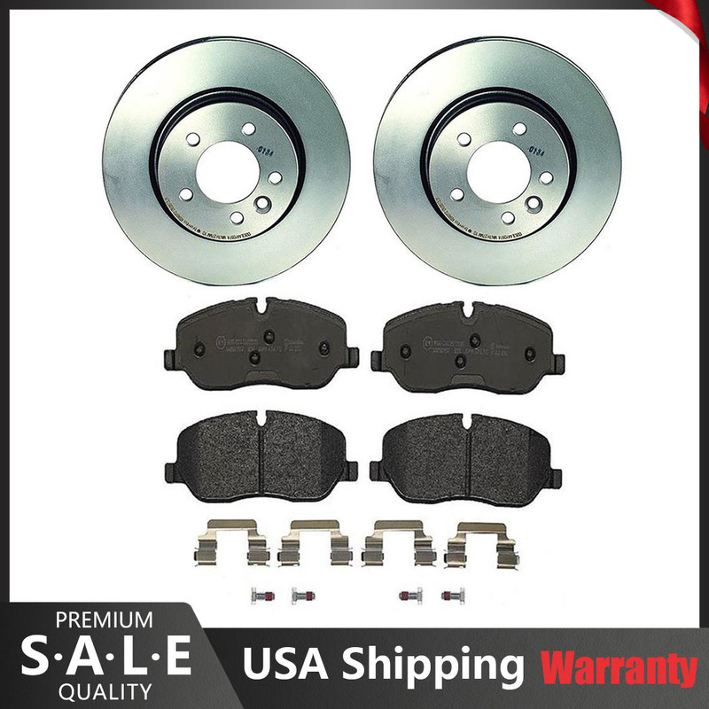 Brembo Front Brake Kit Low-Met Pads & 317mm Disc Rotors For Land Rover LR3 4.0L
