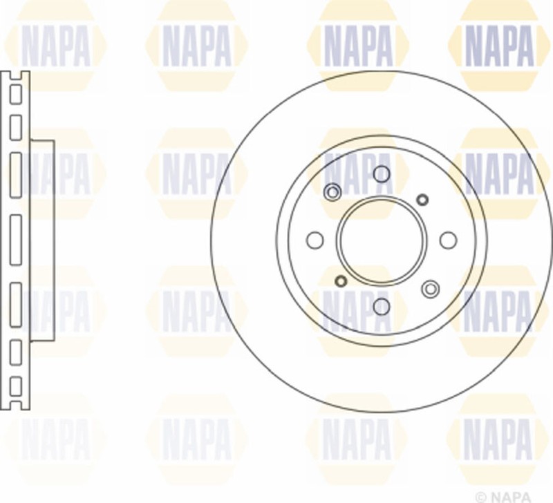 Fits Honda Jazz 2004-2008 1.2 1.3 1.4 Brake Disc Front Poppy 45251SAAG50 gallery