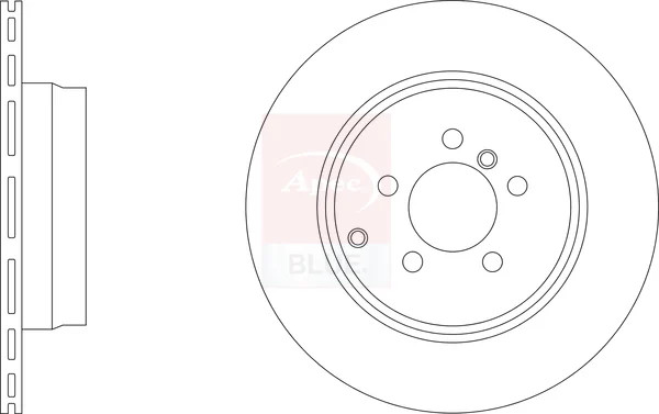 2x Brake Discs Pair Vented Rear 365mm SDK6695 Apec Blue Set LR011891 Quality New