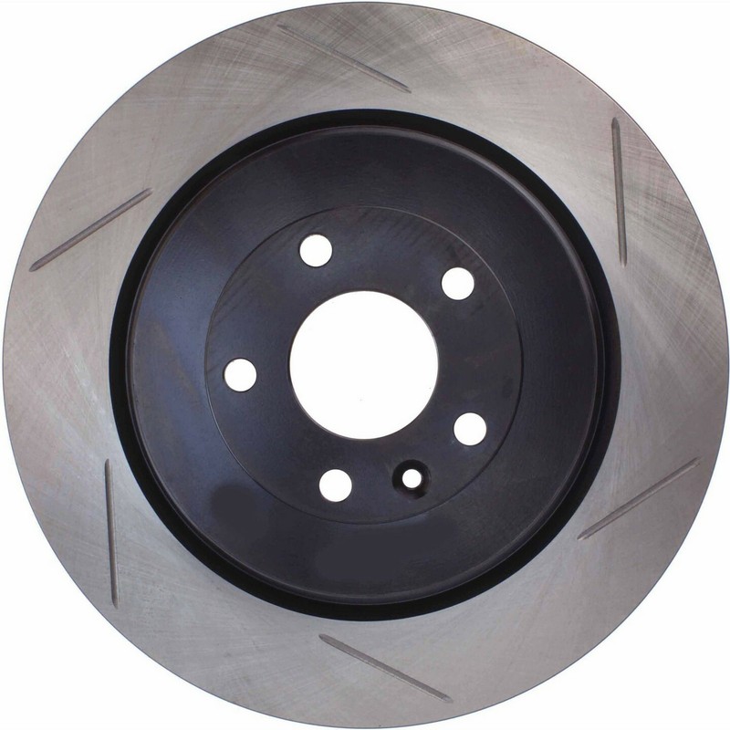 Slotted Disc Brake Rotor Rear Left StopTech For 2013-2019 Lincoln MKT