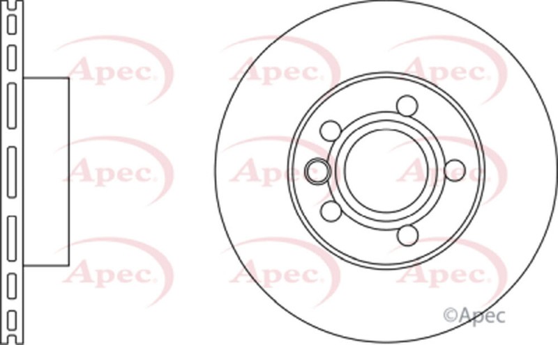 Fits VW Transporter 1990-2003 GCP Front Brake Disc #2 701615301F gallery