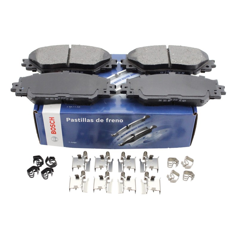 DuraGo Front Rotors Bosch Blue Ceramic Disc Brake Pads Kit For RAV4 L4 Gas 12-18 gallery
