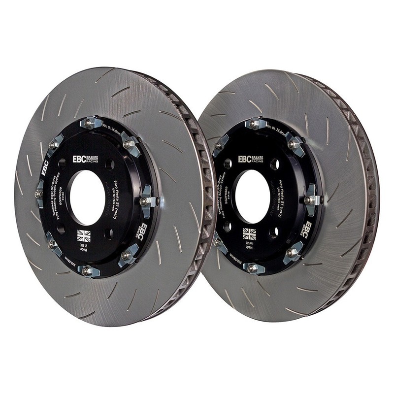 For Ford Fiesta 14-17 EBC Fully-Floating Slotted 2-Piece Front Brake Rotors gallery