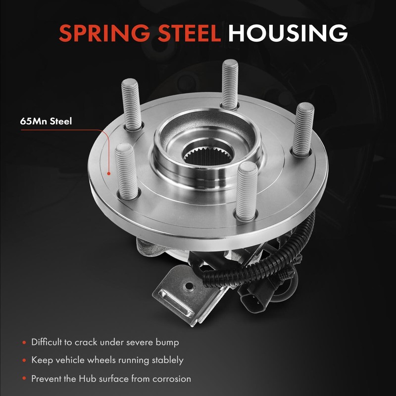 16x Drilled Brake Rotor & Brake Pad+ Hub Bearing for Chrysler Dodge Front & Rear gallery