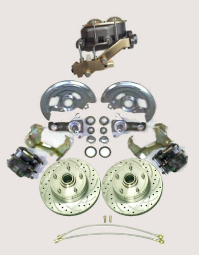 1964-1972 GM A F X Body Manual Disc Brake Conversion Kit + Stock Spindles Camaro