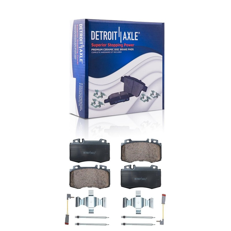 Front Disc Rotors Brake Pads for 2000 - 2005 Mercedes-Benz ML430 ML500 ML55 AMG gallery