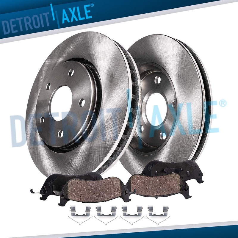 Front Disc Brake Rotors Brake Pads Kit for Hyundai Santa Fe Sport Kia Sorento