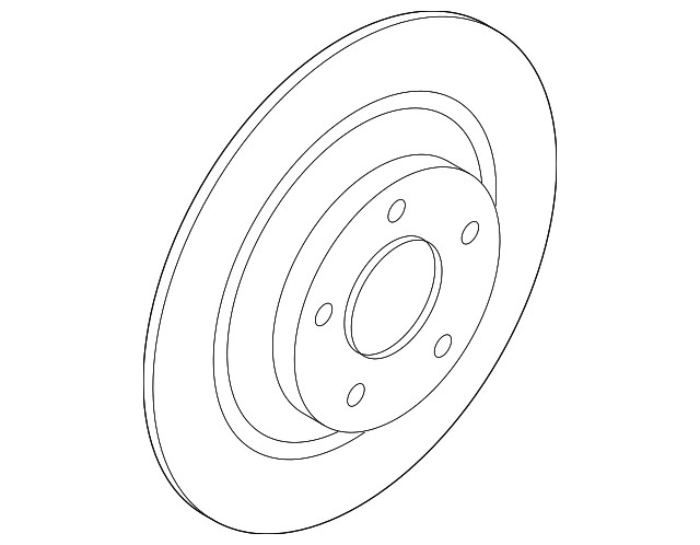 Genuine Mazda Disc Brake Rotor TK78-26-251A