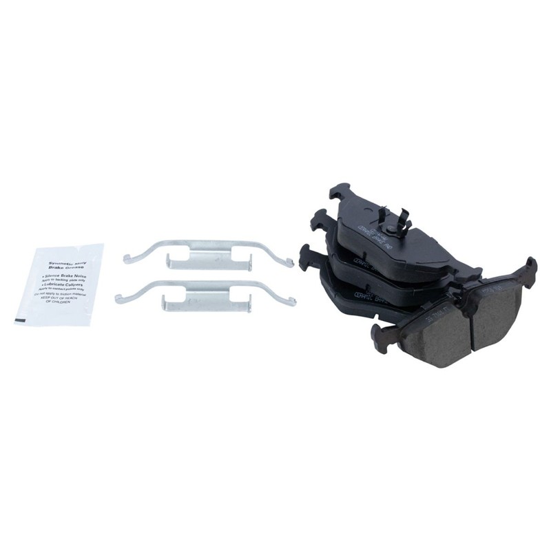 Rear Ceramic Disc Brake Pad & Vented Rotor Kit for BMW E39 5 Series gallery