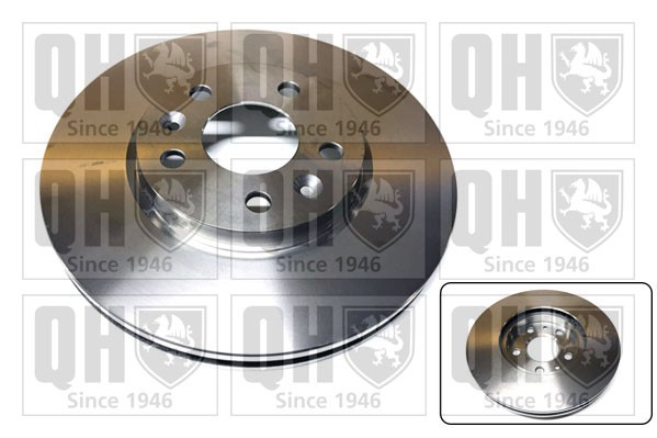 2x Brake Discs Pair Vented fits RENAULT MEGANE Mk4 1.6D Front 2015 on R9M409 Set gallery