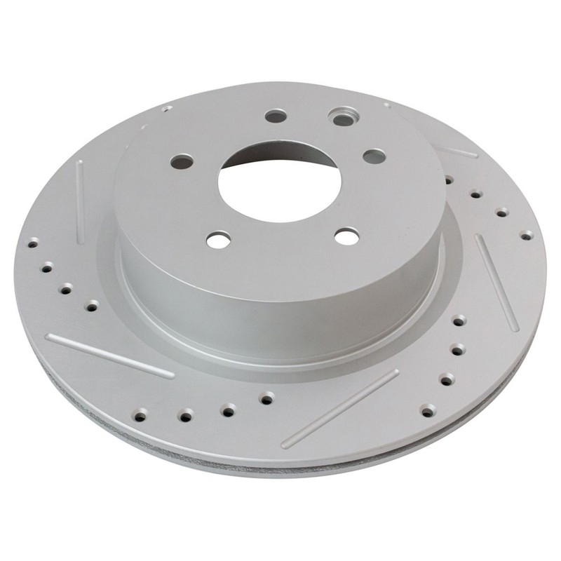 Rear Ceramic Brake Pad & Performance Coated Rotor Kit w/Chemicals gallery