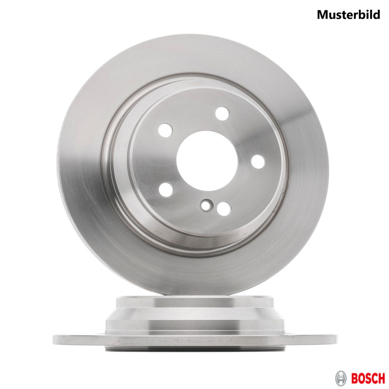 2x Bosch 0 986 479 361 Brake Discs Set Rear Ø 282 mm for Honda FR-V Stream