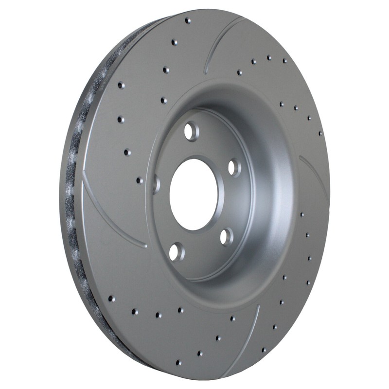 Front Brake Kit Drill 350mm Rotor Akebono Ceramic Pad For Durango Grand Cherokee gallery