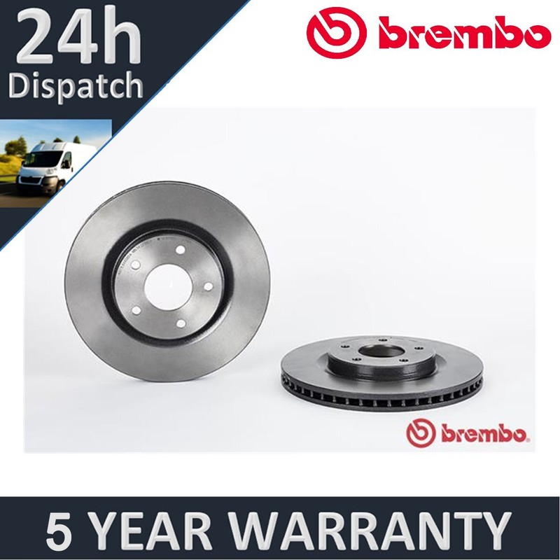 Fits Nissan Qashqai 1.5 dCi 1.6 2.0 2.5 + Other Models Brembo Front Brake Discs