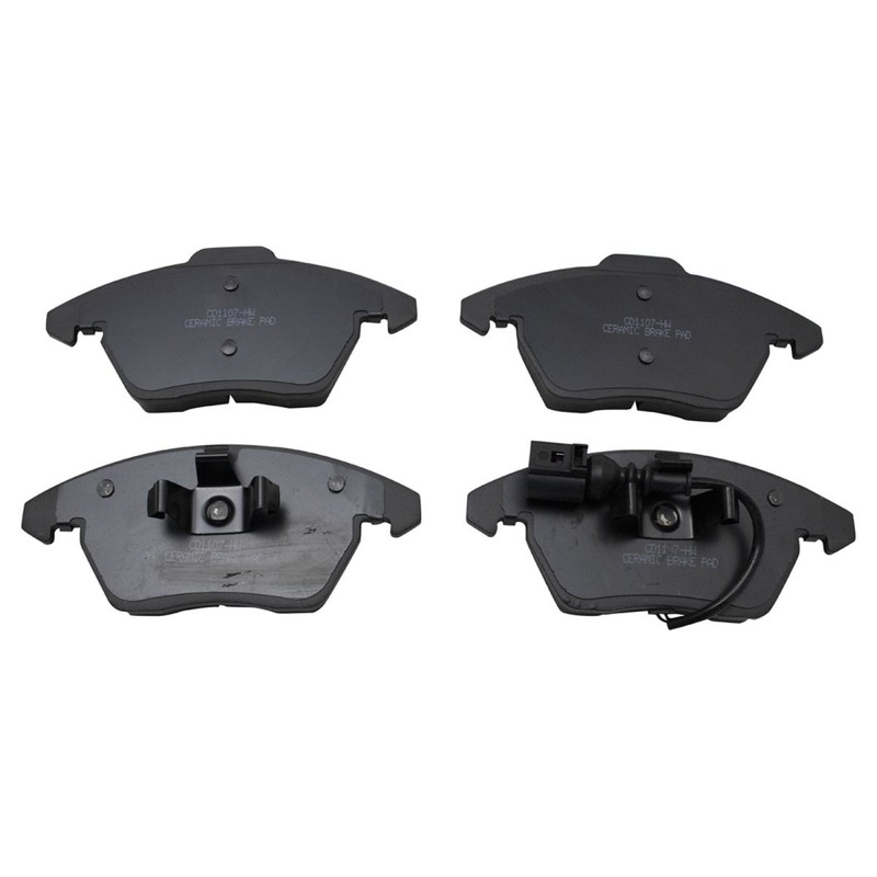 TRQ Front Brake Calipers Ceramic Pads Rotors for Beetle Golf Jetta Rabbit gallery