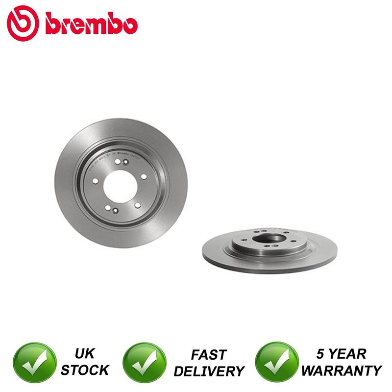 Brake Discs Rear Brembo Fits Kia Optima 2015-2019 58411D4650