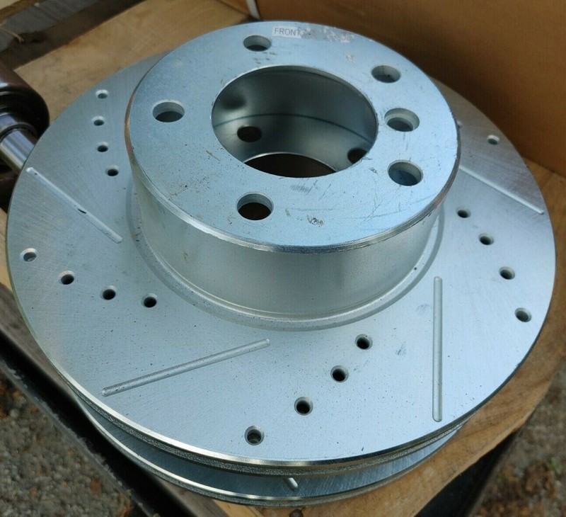 Disc Brake Rotor Set Front Power Stop EBR496XPR (G1AC)