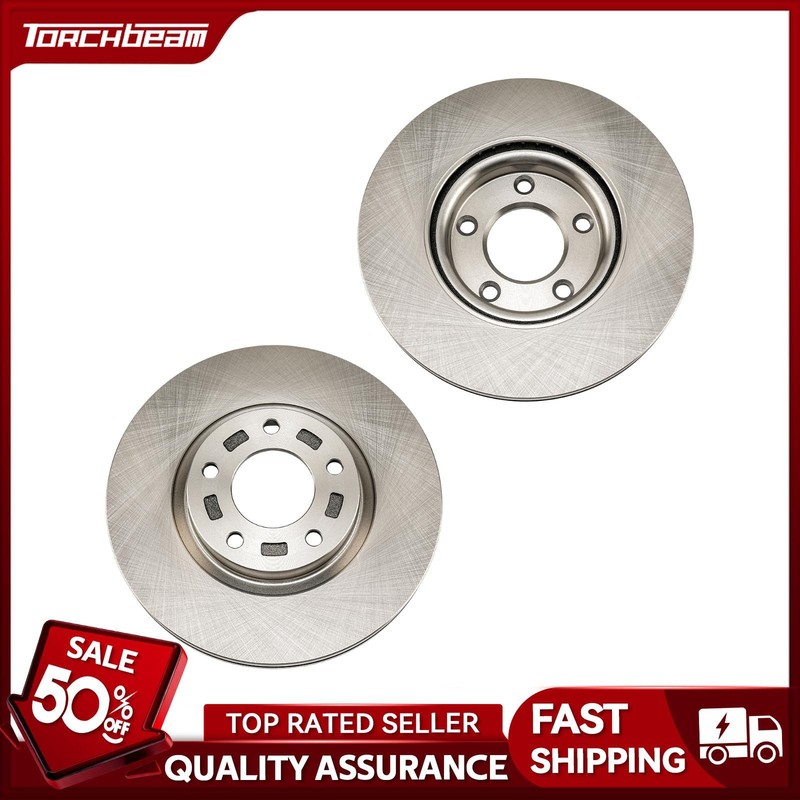 2x Front Brake Rotor For Mazda 3 2.3L 2004-2009 Mazda 5 2012-2015 BP6Y3325XD