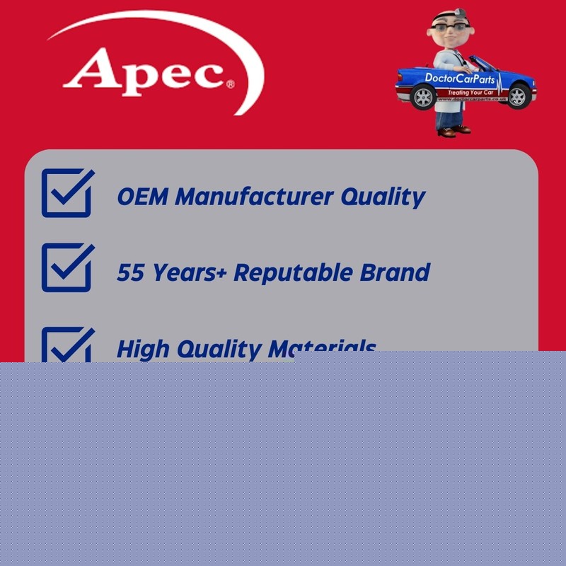 Brake Discs Pair Front FOR ALFA MITO 1.3 08->18 Diesel Apec gallery