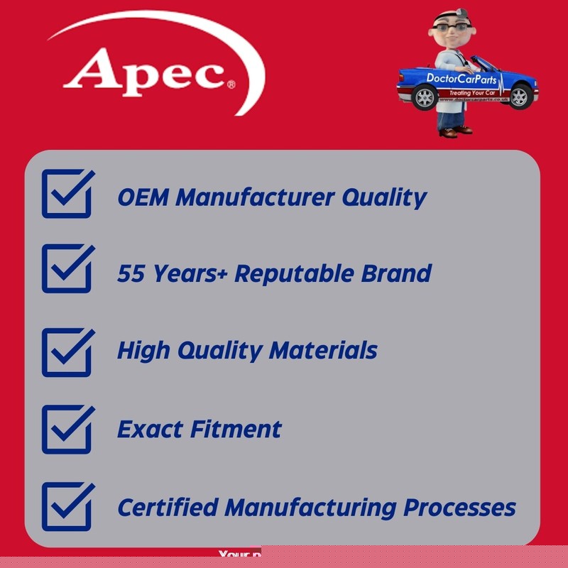Brake Discs Pair Front FOR BMW E34 2.0 2.5 3.0 3.4 87->96 Diesel Petrol Apec gallery
