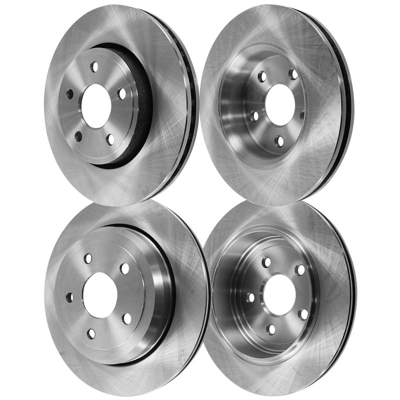 Disc Brake Rotor Set For 2020 Dodge Durango Front and Rear 330mm Front Disc