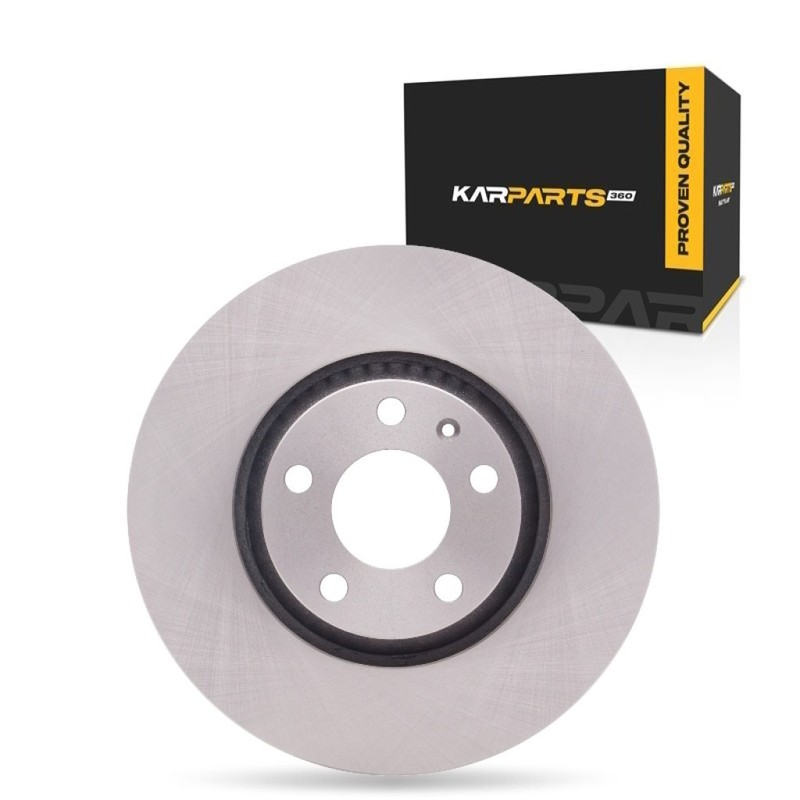 For Audi A4 Quattro/A4 2002-2006 Brake Rotor Front | Cast Iron | Vented | 5 Lugs