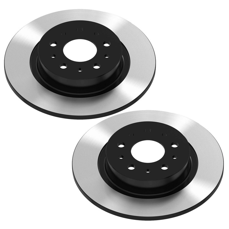 Wagner 2pc Front E-Coated Disc Brake Rotors Set 264mm For Fiat 500L 2014-20