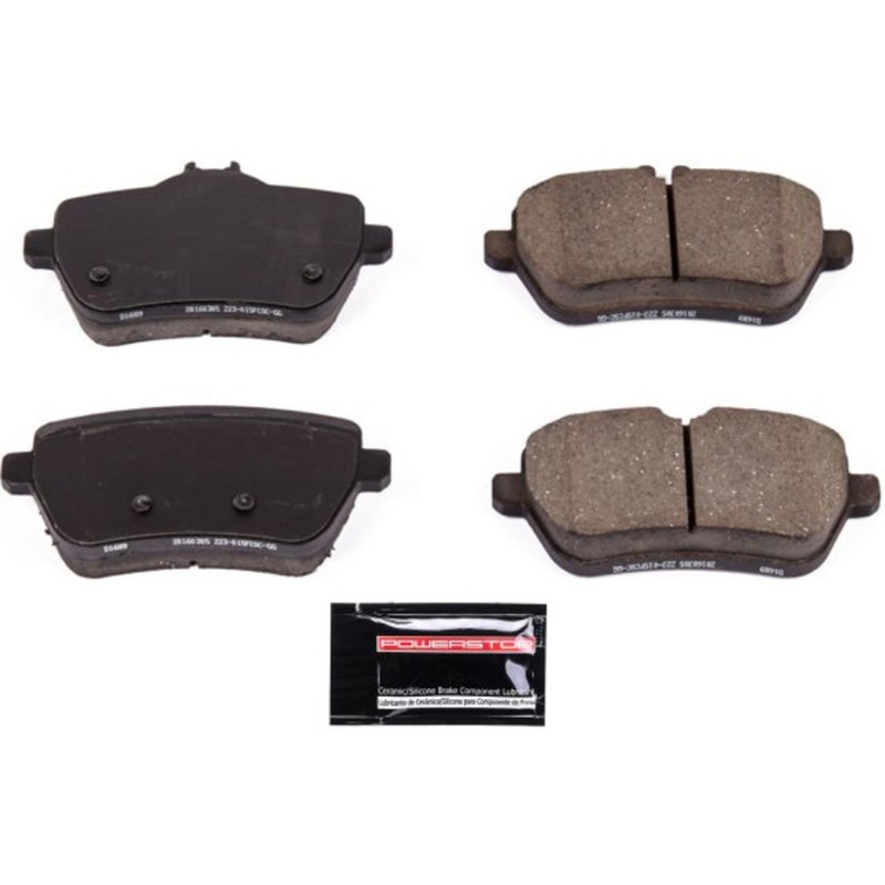 Powerstop 342.1mm Front 320.1mm Rear Discs Pads Sensor Kit for 19-20 SL450 SL550 gallery