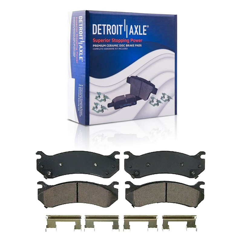Front & Rear Disc Rotors + Calipers Brake Pads for Silverado Sierra 1500 Tahoe gallery