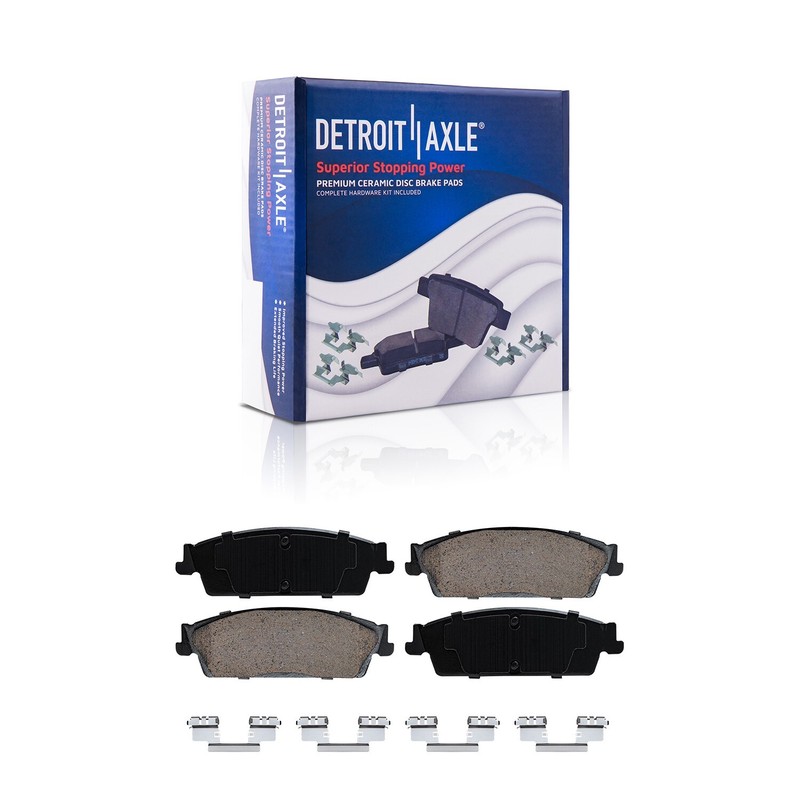 Front & Rear Brake Rotors Brake Pads for Chevrolet Silverado GMC Sierra 1500 gallery