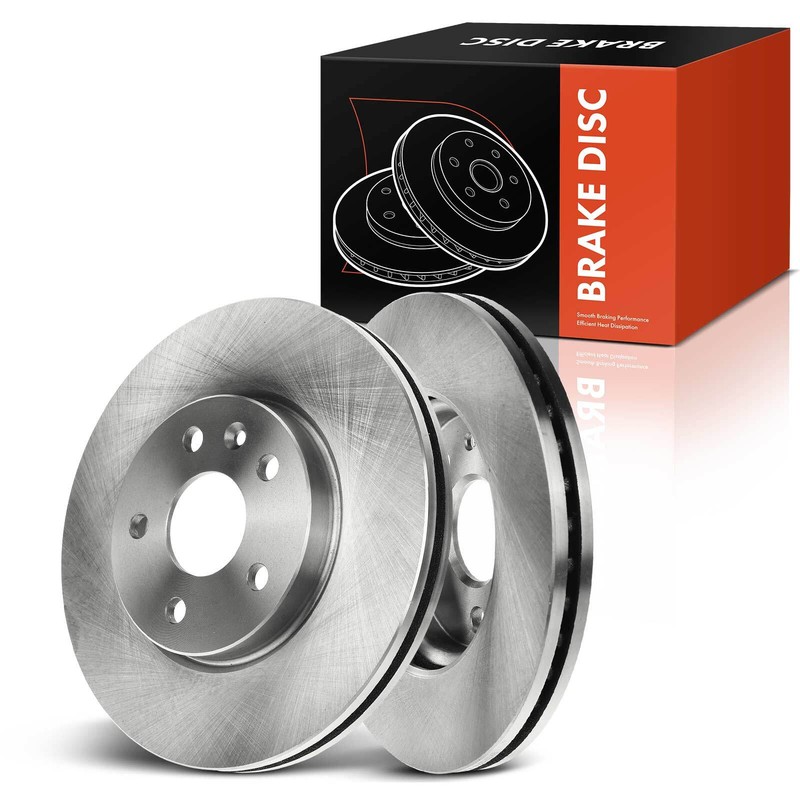 Front Disc Brake Rotors for Cadillac SRX 2010-2016 Saab 9-4X 2011 Sport Utility