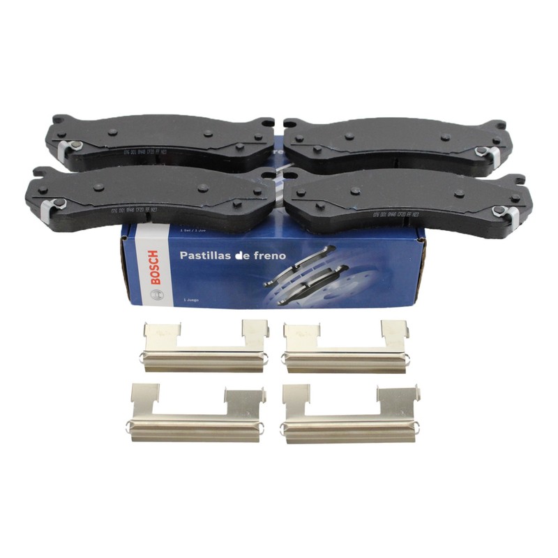 DuraGo Front Rotors Bosch Blue Ceramic Brake Pads Kit For Silverado 1500 HD RWD gallery