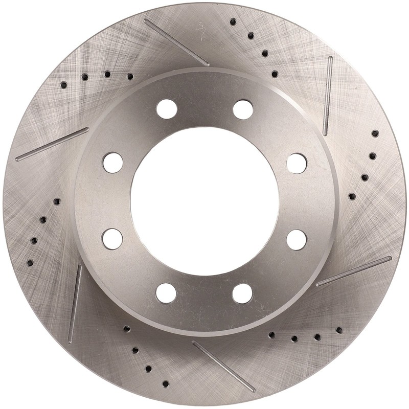 Front Drilled Slotted Brake Rotors For Dodge RAM 2500 2011-2025 RAM 2500 gallery