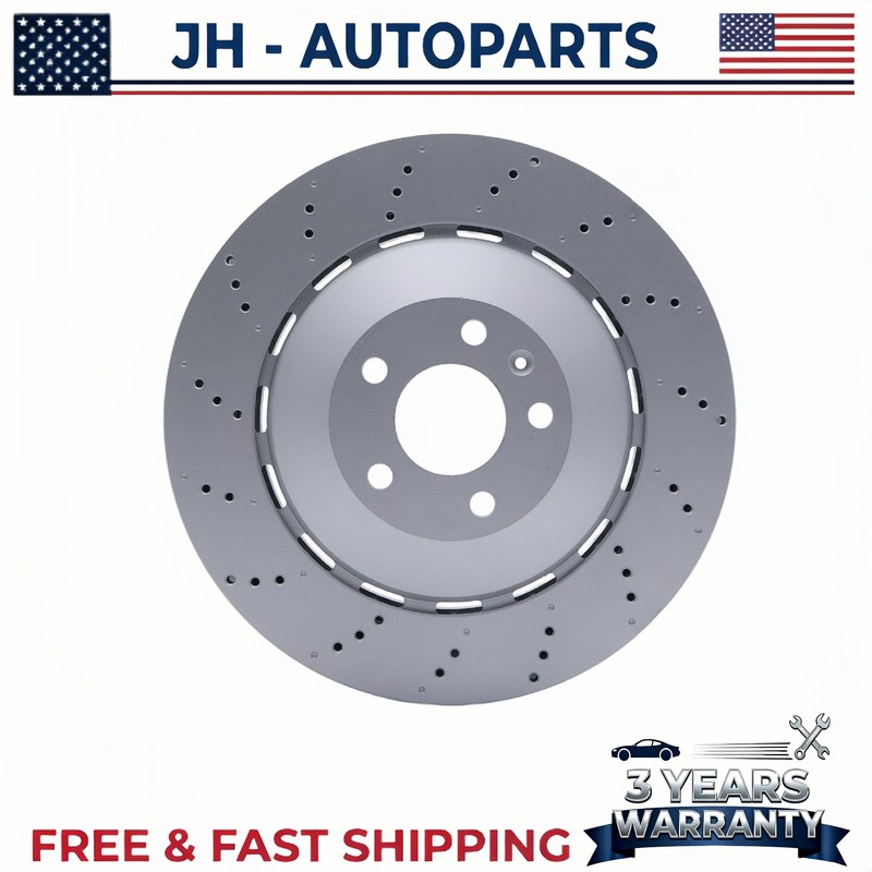 2Pcs Front Brake Disc Rotors 365mm FOR Lamborghini Huracan R8 RS5 8T0615301 gallery