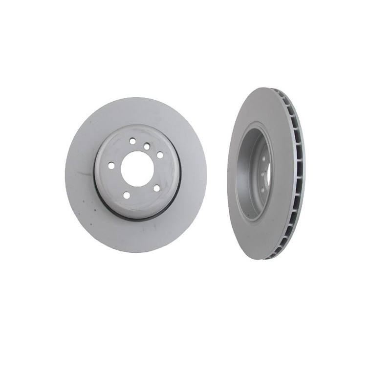 2 Zimmermann Rear Rotors Brake Disc Rotor Set for BMW 535i 545i 550i 645ci 650i
