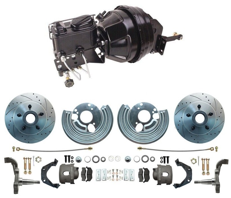 Fits 1966-74 Dodge Charger B-Bodies, 12″ Performance Big Brake Disc Conversion