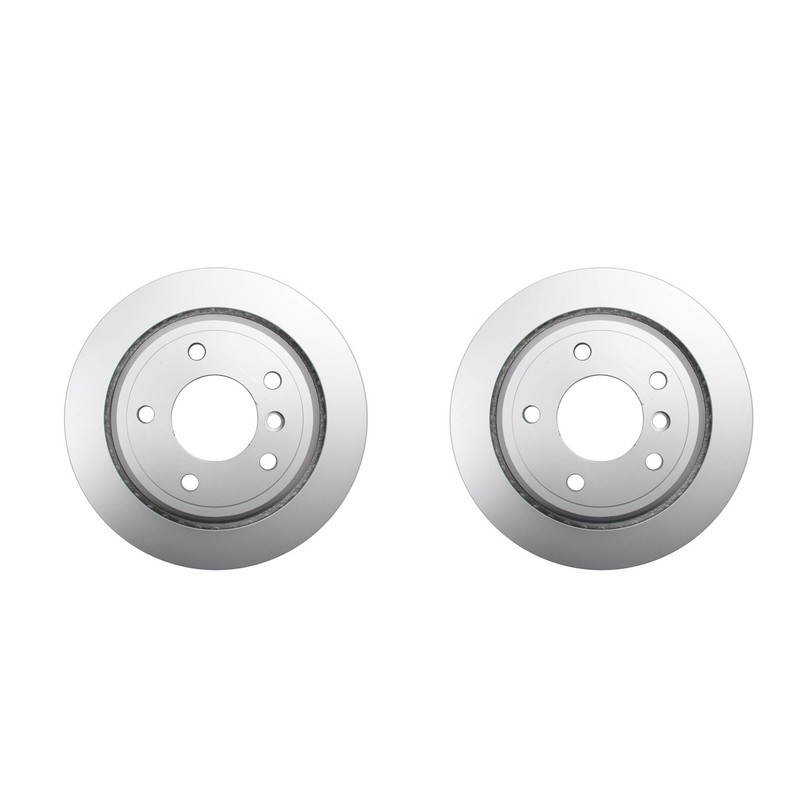 Hella Pair Set of Rear Vented 298mm Disc Brake Rotors For E39 525i 528i 530i