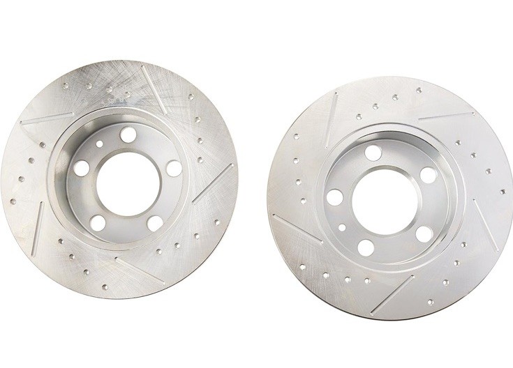 Power Stop EBR618XPR Drilled & Slotted Rear Rotor Pair For 1999-2010 VW & Audi gallery
