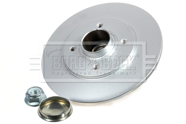 2x Brake Discs Pair Solid fits RENAULT R19 Mk2 1.8 Rear 92 to 95 238mm Set B&B gallery