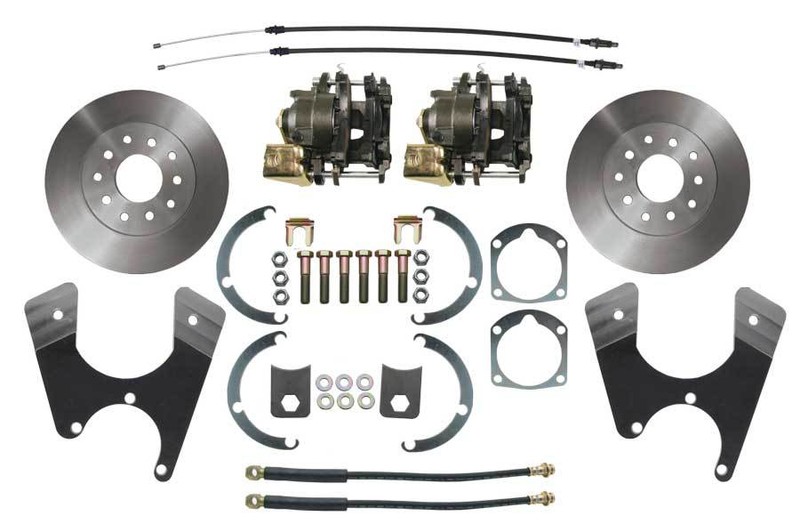 1955-68 Fullsize Chevy Cars Standard 10 /12 Bolt Rear End Disc Brake Conversion