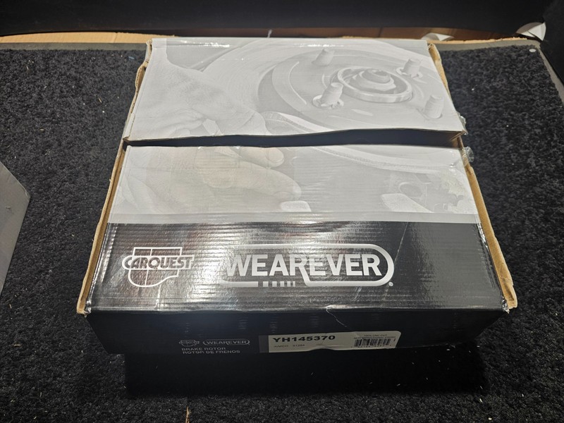 (QTY 2) Wearever YH145370 Rear Disc Brake Rotor Fits Lexus/Toyota 98-07 gallery