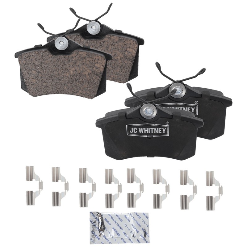 Rear Brake Disc Rotors and Pads Kit for VW Volkswagen Passat Audi A6 Quattro 98 gallery