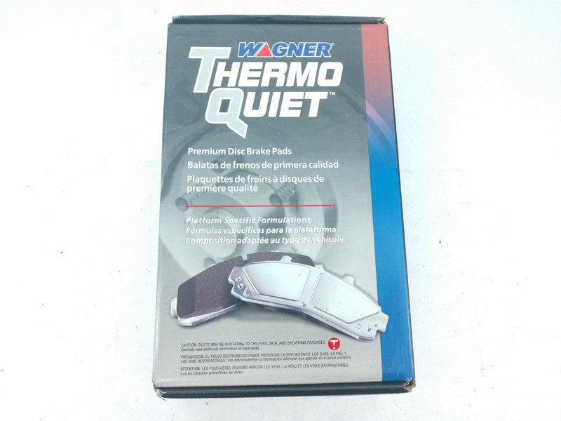 Disc Brake Pad Set-ThermoQuiet Disc Brake Pad Front Wagner MX385A