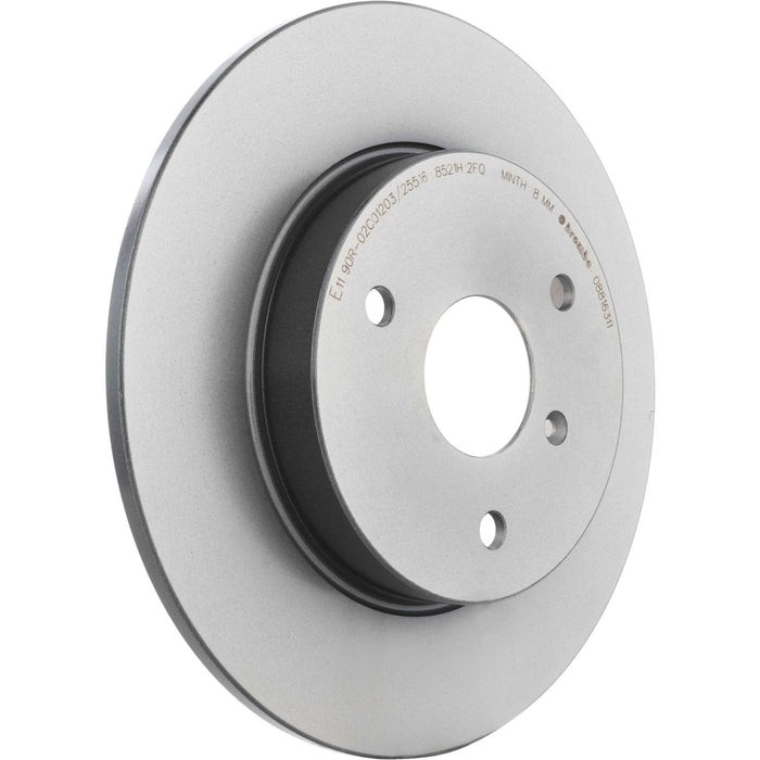 Brembo OE 08.8163.11 Front Premium UV Coated Rotor for 2005-2007 Smart Fortwo