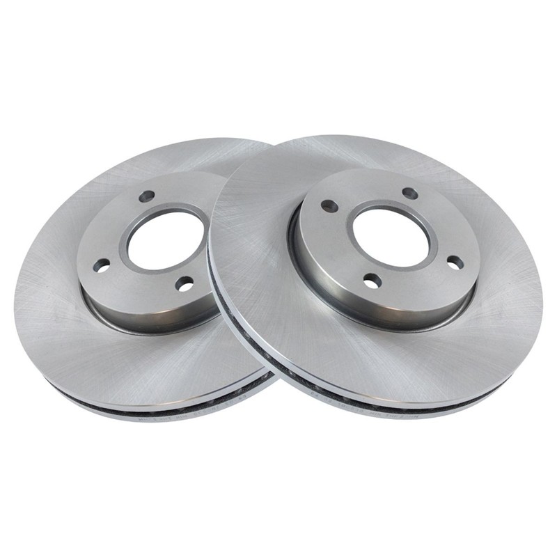 Front Brake Pad & Rotor Kit Brake Rotor For 2005-2007 Ford Focus gallery