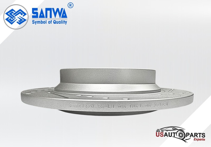 REAR LH BRAKE ROTOR SOLID & GEOMET COATED D&S 288 mm FOR VOLVO S60 99-09 2.5L gallery