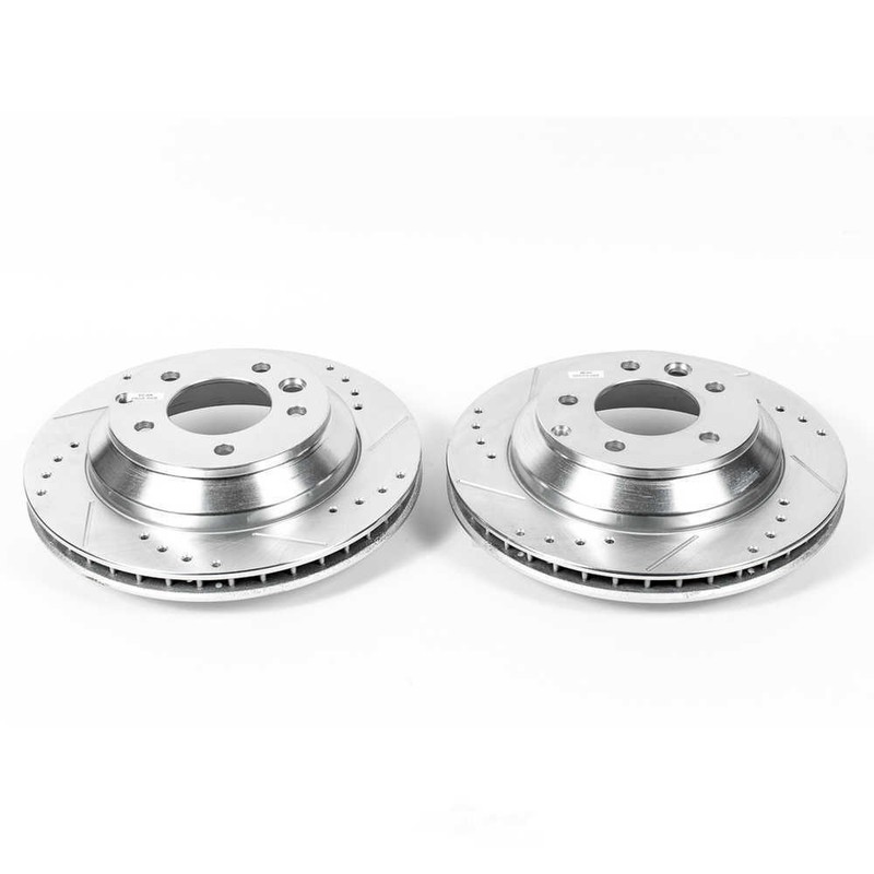 Disc Brake Rotor Set fits 2004-2017 Volkswagen Touareg POWER STOP